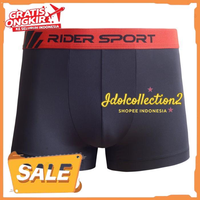 RIDER XTRA COOL R792B CELANA DALAM PRIA MINI BOXER THE BEST SELLER !!