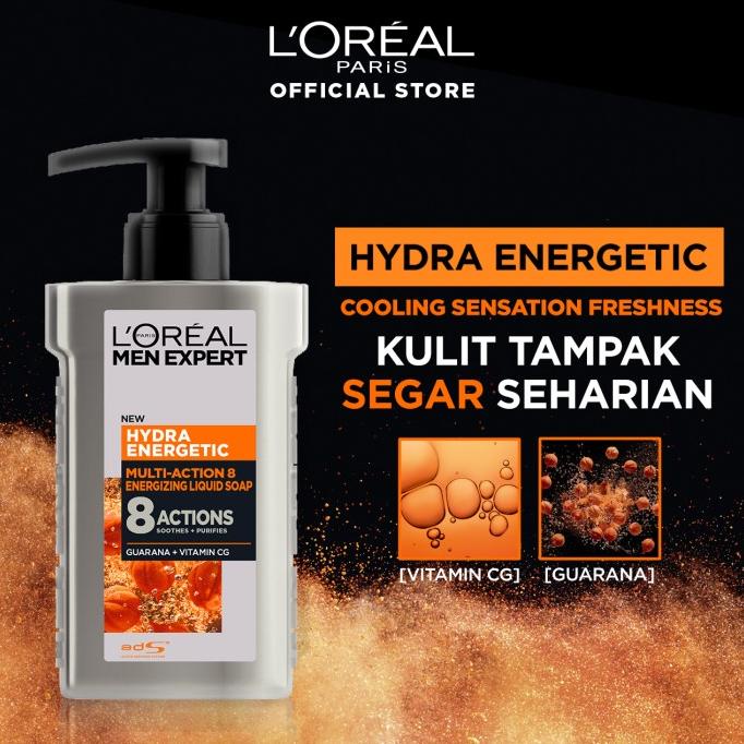 Terbaru LOreal Paris Men Expert Pump Facial Wash Hydra Energetic Terbaik