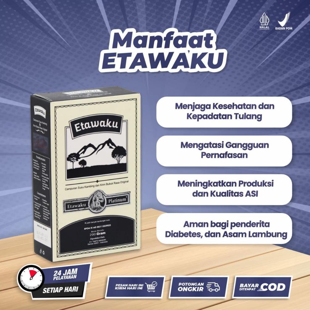 

Best - Etawaku Platinum - Susu Etawa Bantu Masalah Pernapasan dan Persendian ,.