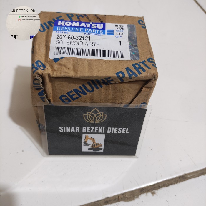 ✨Sale Solenoid 20Y-60-32121 Genuine Part Komatsu / Solenoid 20Y 60 32121 Berkualitas