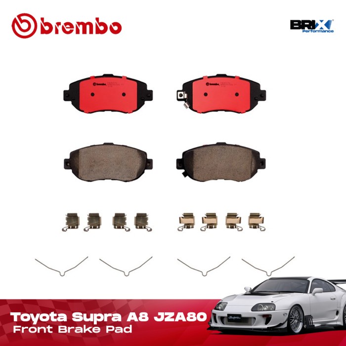 ✨Termurah Brembo Front Brake Pads Kampas Rem Depan Toyota Supra Mk.4 Jza80 Terbatas