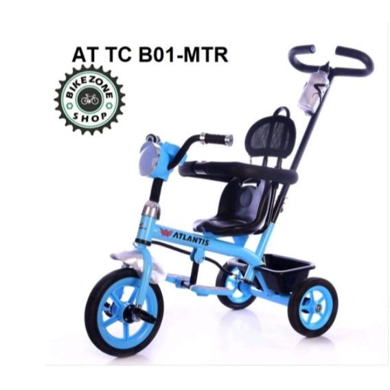 ✨Original Sepeda Roda Tiga Anak Atlantis Jagaan Dorongan Diskon