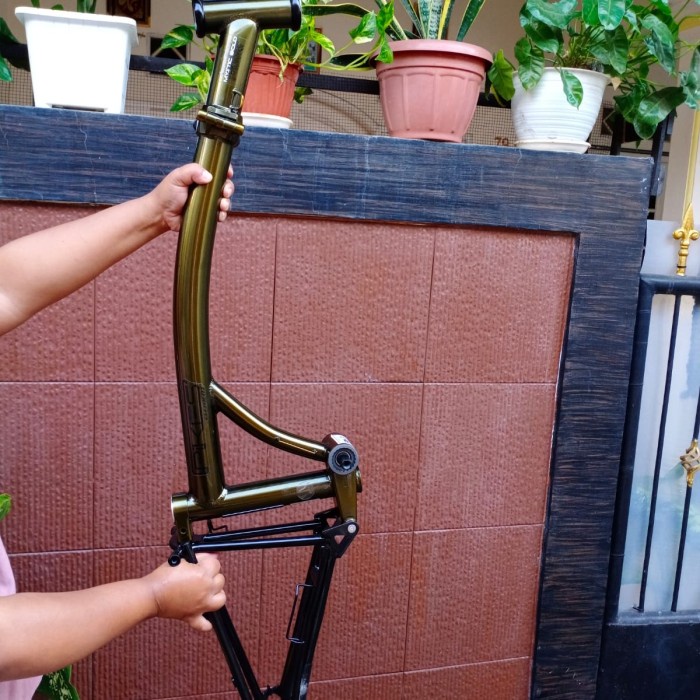 ✨Ori Frameset Pikes Gen 2 Goldie Diskon