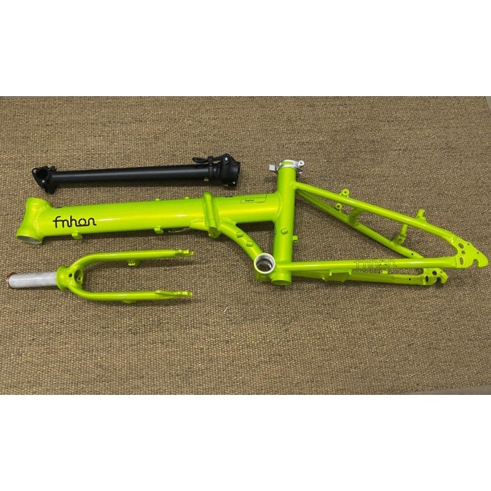 ✨Ori Frame Sepeda Lipat Fnhon Zephyr Alloy 16 Inch V Brake Terbatas