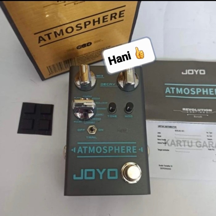 ✨Ori Pedal Efek Gitar Joyo Jr 14 Joyo Digital Reverb Atmospherer Original Terbaru