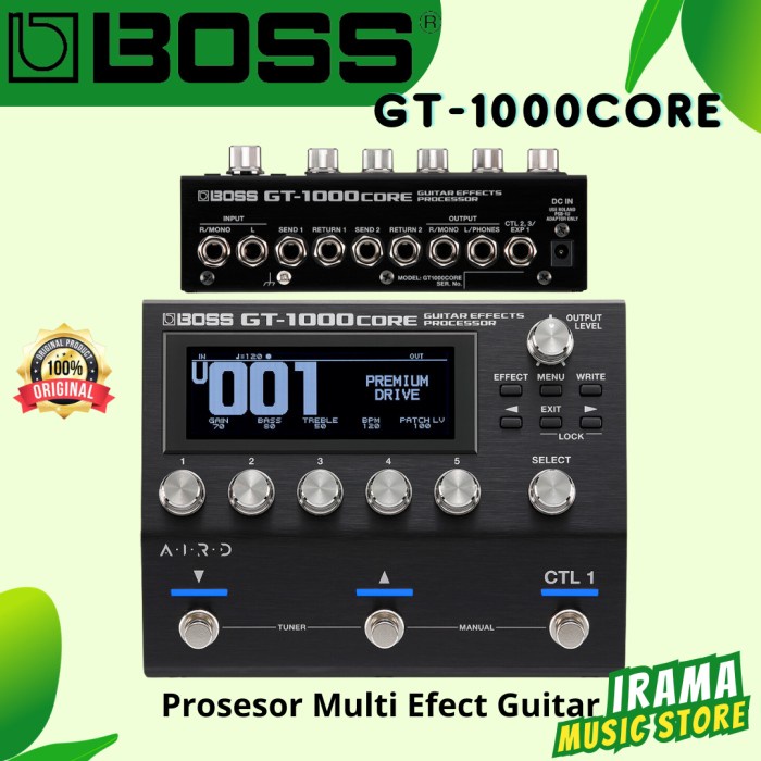 ✨New Ori Boss Gt 1000Core Gt1000 Gt 1000 Core Efek Effect Multi Processor Berkualitas