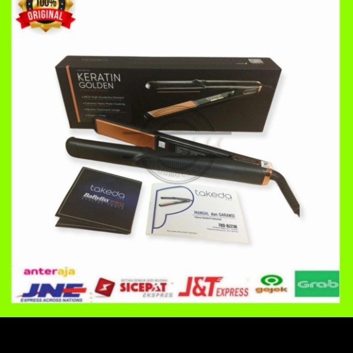 ✨New Ori Catok Takeda Pro 8223 K Keratin Gold Catok Berkualitas