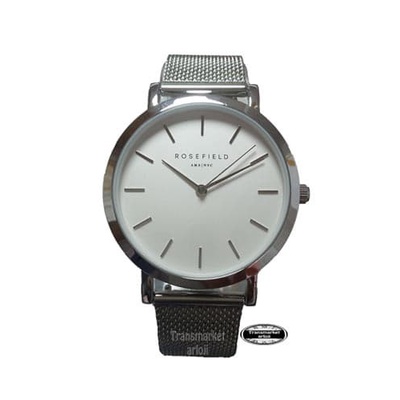 ✨Sale Jam Tangan Pria Rosefield Mws-M40 Full Silver Original Terbatas