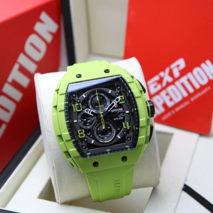 ✨Ready Expedition E6782 Green Full Rubber. Limited