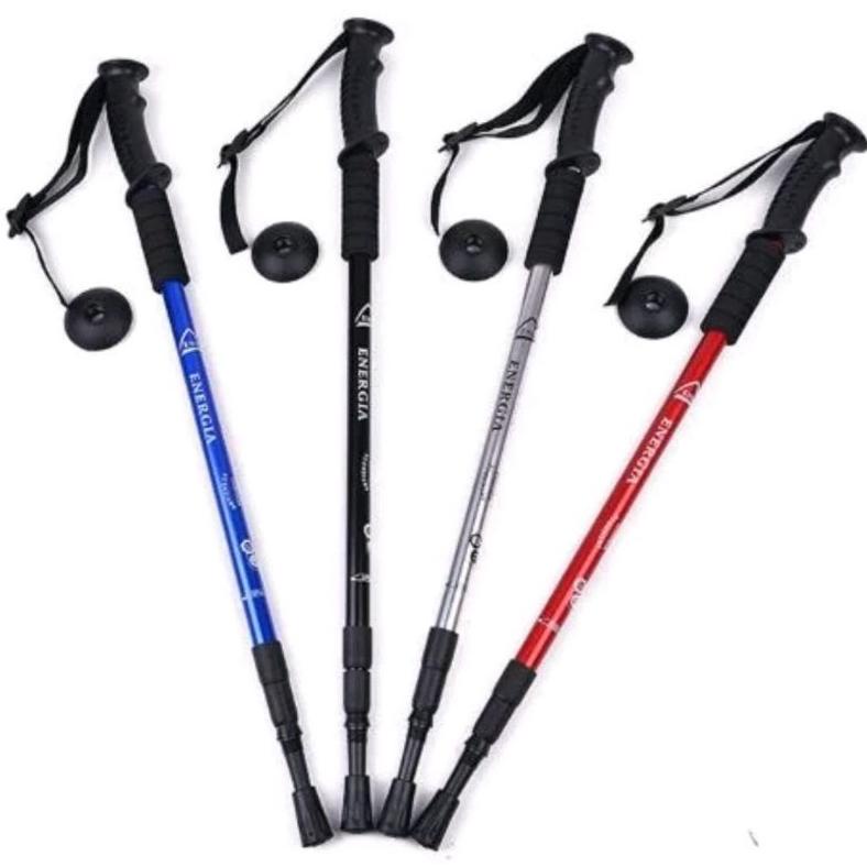 Berkualitas Trekking king Pole| Trekking pole energia | Tracking Pole Energia Original 110Cm | Trekk