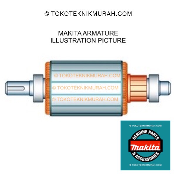 Makita Armature MT583 / Angker MT 583 Asli Original