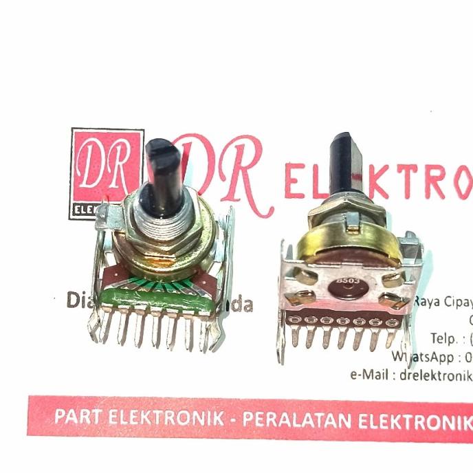 Murah Potensio ORI tape politron Polytron 50k 503 7 kaki 7p pin jejer Lurus dre3