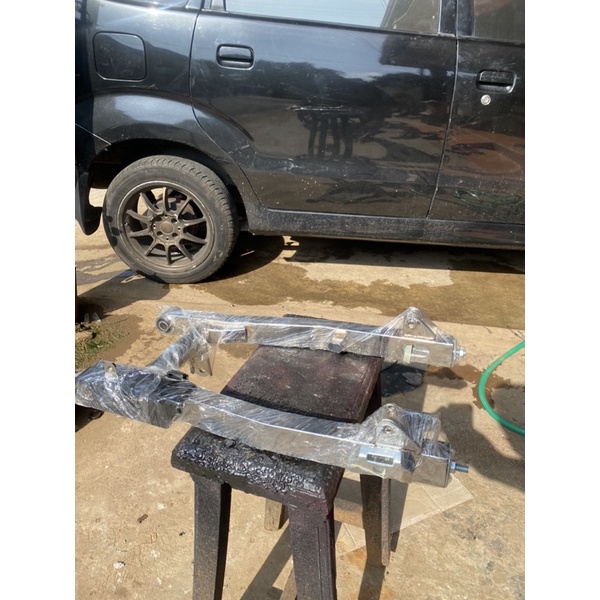 SWING ARM AREM KASE KAZE PNP gl 100/CB BEGEL PANJANG,ARM KAZER KZ CHROME PNP CB,ARM KAWASAKI KAZE PN