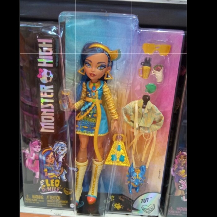 ✅Sale Monster High Cleo De Nile And Tut Pet Doll Original Mattel Barbie Berkualitas