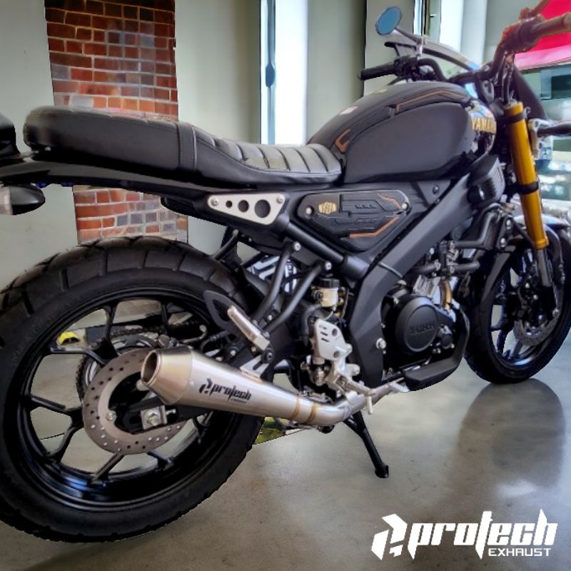 Knalpot Yamaha XSR 155 Protech Exhaust