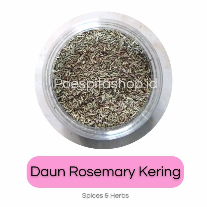 

Ready oke] Daun Rosemary kering/Dried rosemary leaves/rempah herba masakan