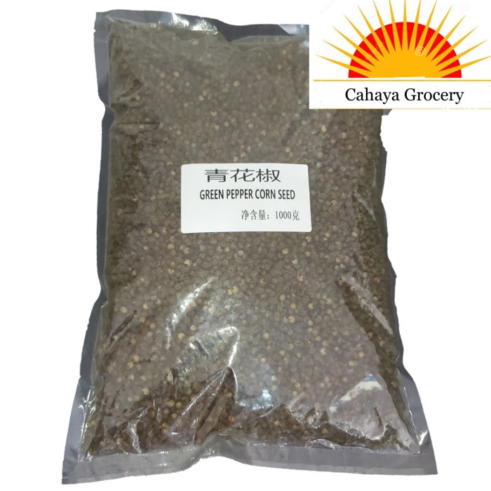 

Green Paper Corn Seed / Biji Mala Hijau 1Kg