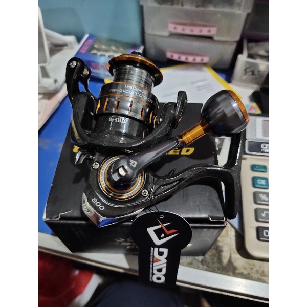 reel carbonized 800 reel mini power handel body carbon