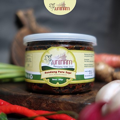 

Promo Rendang Paru 200Gr