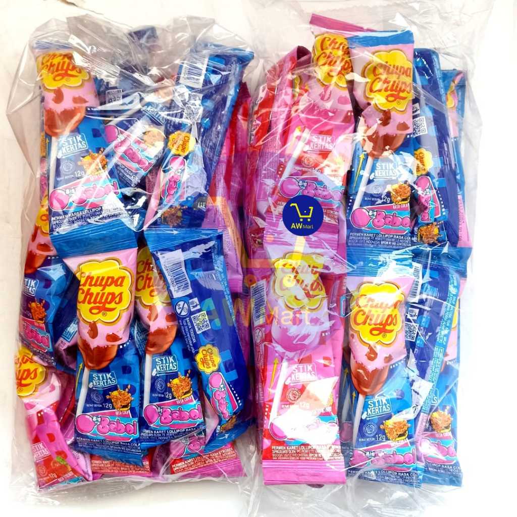 

Chupa Chups Permen Lolipop Big Babol 1 Pak Isi 2 Renceng ( 24 Sachet X 12 Gram )