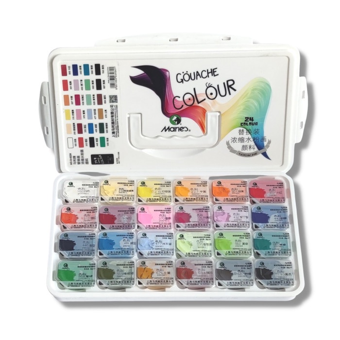 

Promo Maries Jelly Gouache 24 Colours 30Ml