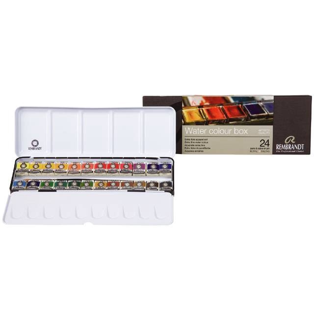 

Promo Rembrandt Water Colour De Luxe Set 24 Pans