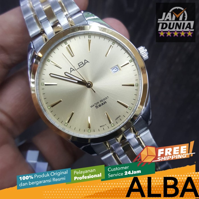 ✨New Ori Jam Tangan Alba Original Alba As9Q98 As9Q As9Q98X1 As9 Jam Pria Ct Diskon