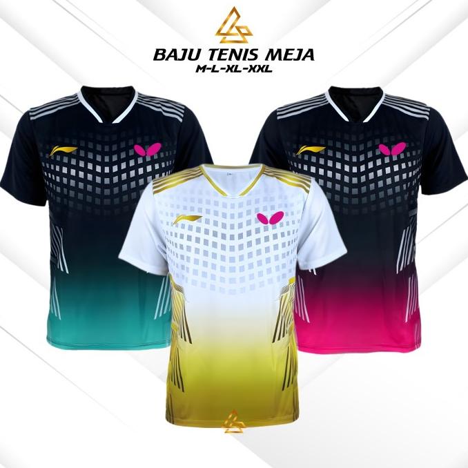 BUT-BAJU PING PONG PREMIUM DEWASA/JERSEY TENIS MEJA/KAOS PING PONG