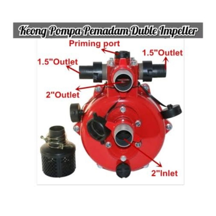 ✅Termurah Keong Alkon Pemadam Dulble Impeller Diskon