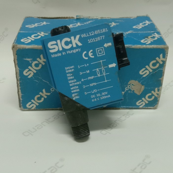 ✅Termurah Sick Sensor Wll12-B5181 1011677 Dc10---30V Limited