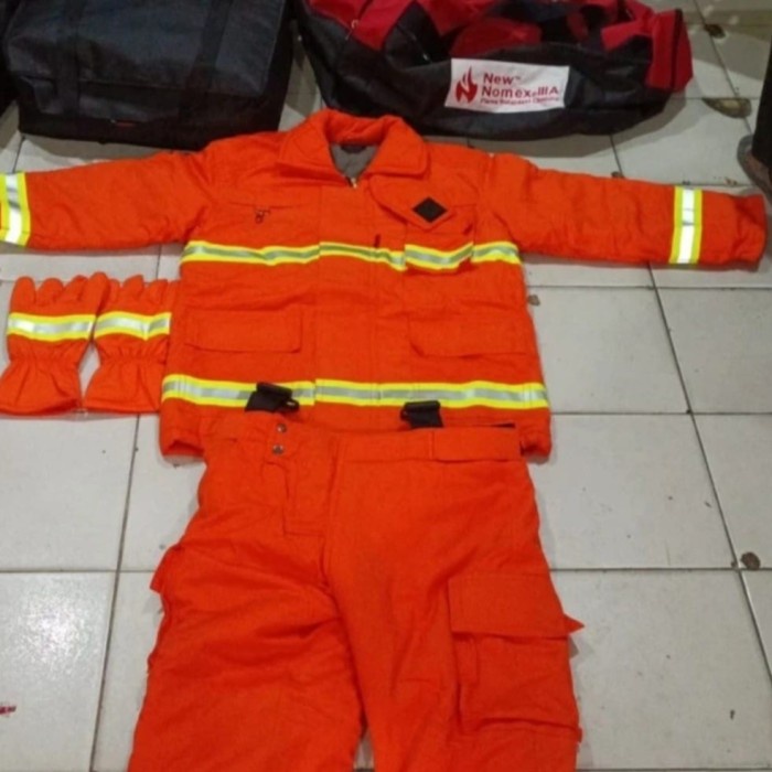 ✅Termurah Baju Pemadam New Nomex Iiia / Baju Pemadam Anti Panas Nomex Iiia Asli. Terbaru