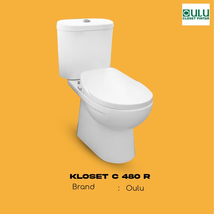 ✅Ready Kloset Duduk Oulu C 480 R Terbatas