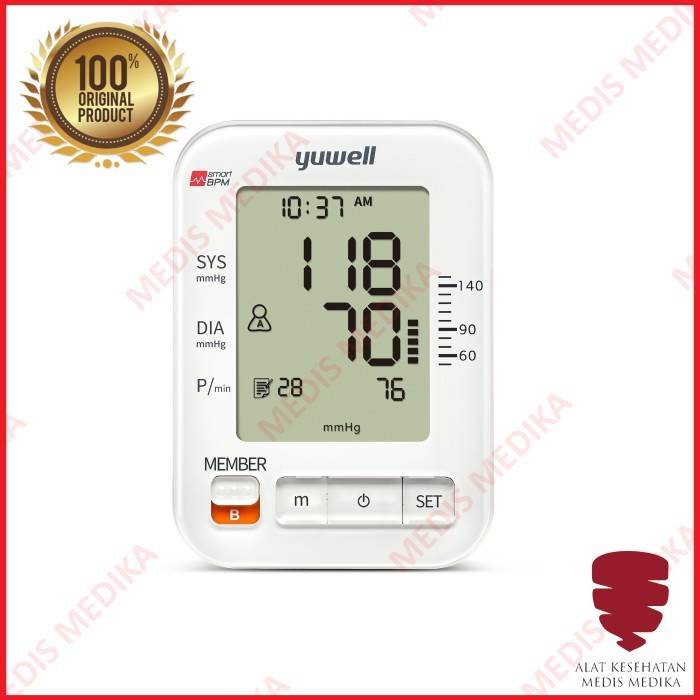 Tensimeter Digital Yuwell YE680A Alat Ukur Cek Tekanan Darah Tensi