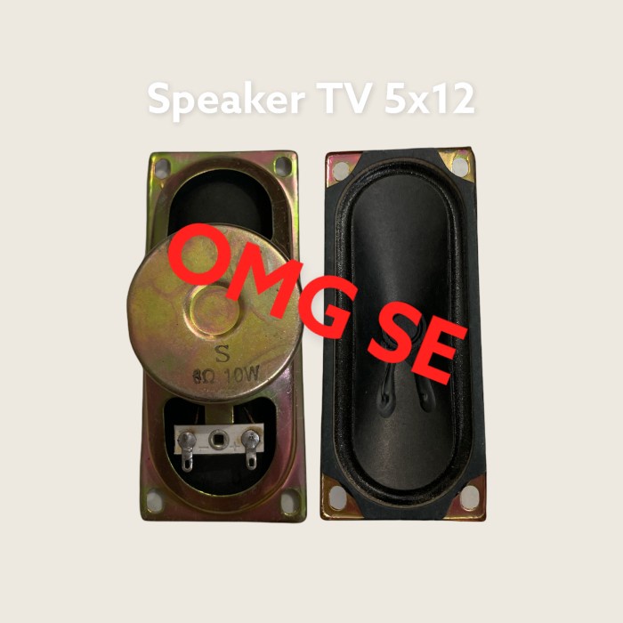 Speaker Tv 5X12 8Ohm 10Watt Best
