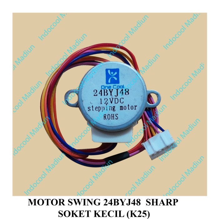 Motor Swing 24Byj48 Sharp Soket Kecil K25 Best