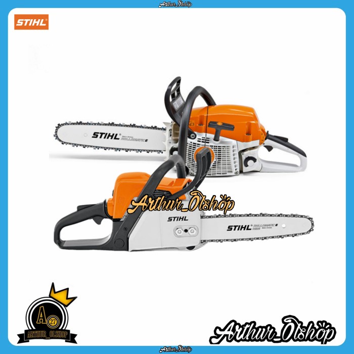✅Baru Mesin Gergaji Kayu Stihl Ms 193T Chainsaw Top Handle Saw 12 Inch Terbaru