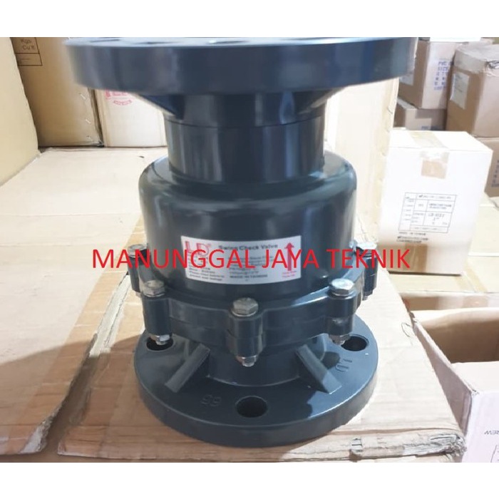 ✅New Swing Check Valve 6 Inch Flange Merk Ld Pvc Terbatas