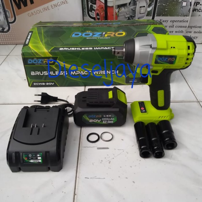 ✅Baru Cordless Impact Wrench 20V Doziro Diskon