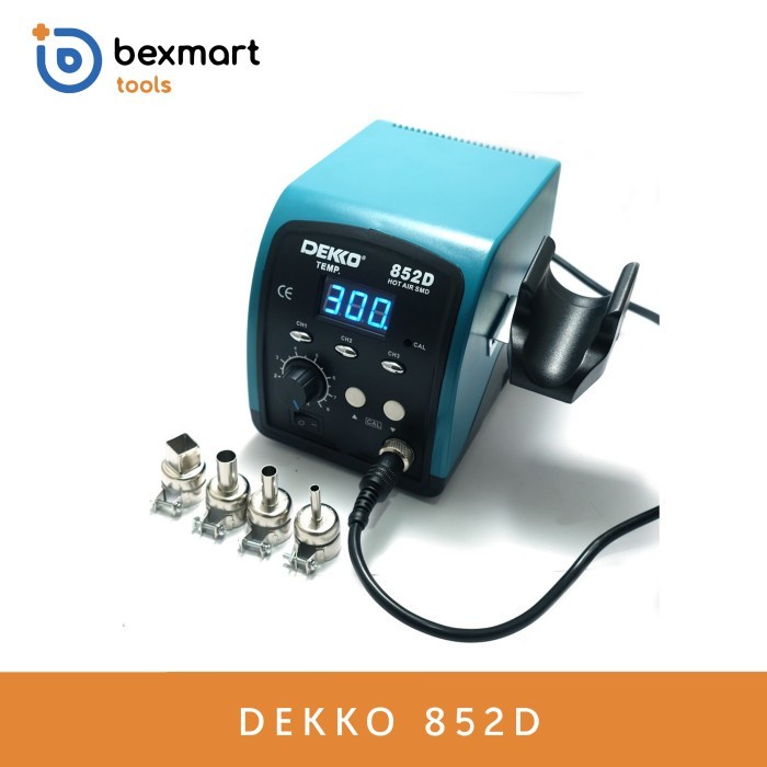 [Original] Dekko 852D / Dekko 852 D Solder Uap Hot Air Smd Blower Angkat Ic Terbaru