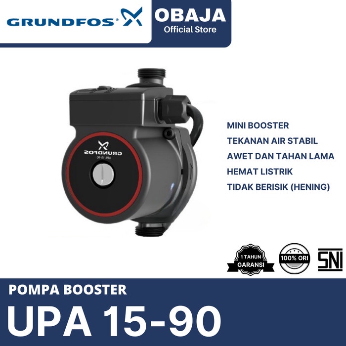 [New] Pompa Dorong Booster Upa 15-90 Grundfos / Upa 15-90 Grundfos Limited