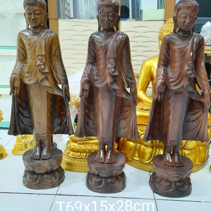 [New] Patung Buddha Berdiri T69 Berkualitas