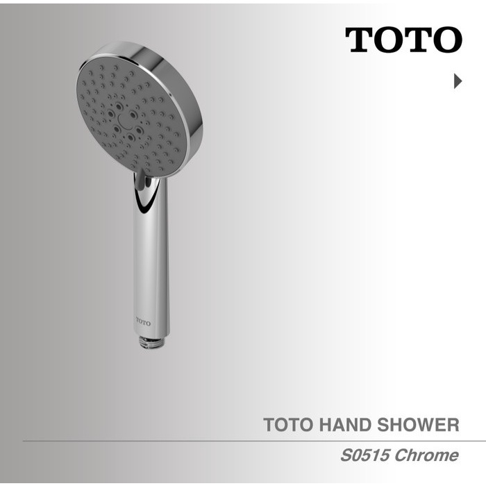 [New Ori] Kepala Shower Toto S0515 - Ego Hand Shower 5S Massage S 0515 Limited