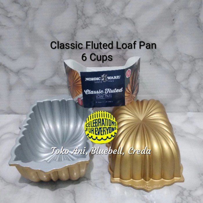 

[Baru] Nordic Ware Classic Fluted Loaf Pan Terbaru