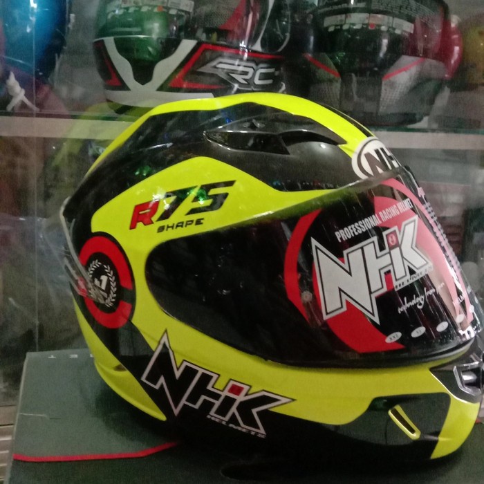 ✨Termurah Nhk Gp1000 R75 Shape Black Yellow Paket Ganteng Termurah Berkualitas
