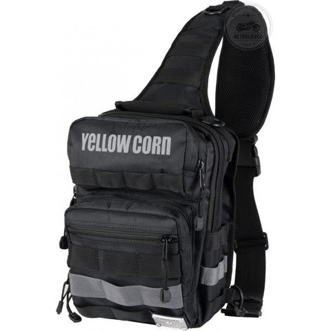 ✨Termurah Tas Yellowcorn Body Bag Riding Bag Ye 59 Black Tas Kaki  Yellow Corn Terbaru