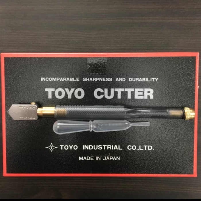 Potongan Potong Kaca Pisau Pemotong / Glass Cutter TOYO - TC-90 TC90