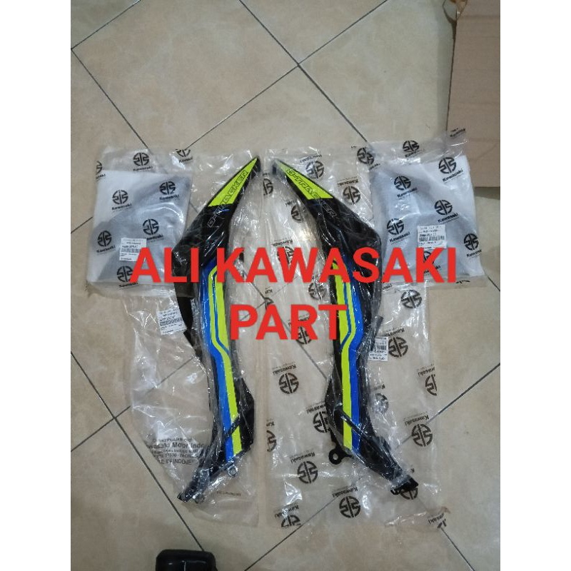 SAYAP TENGKI PAJANG/BODY DEPAN DTRACKER BF NEW 2022 HITAM/HIJAU STABILO ORIGINAL