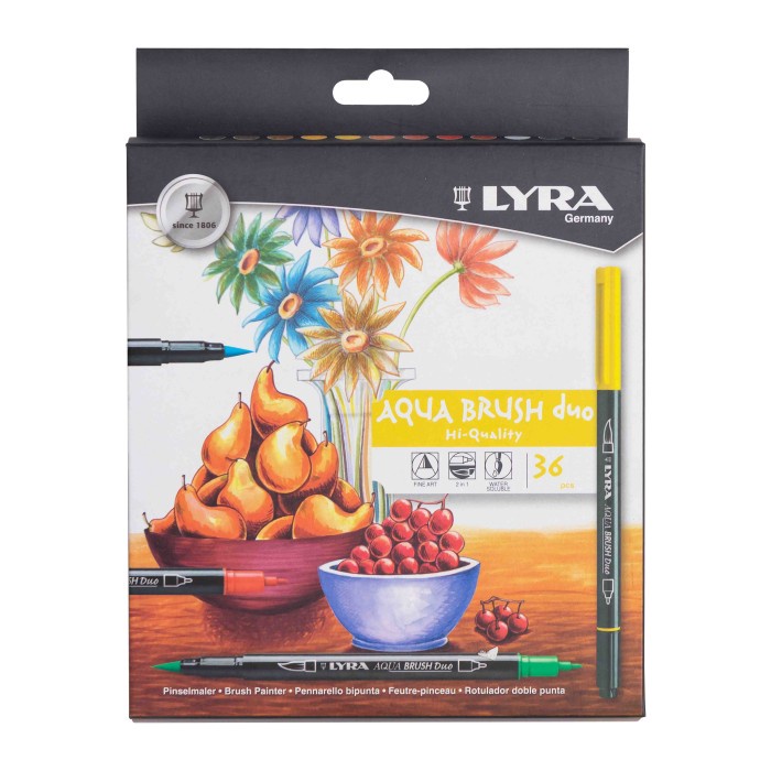 

Gaya Lyra Aqua Brush Set 36 Colors