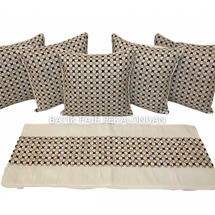 Sarung Bantal Sofa 40X40 Cm Motif Full Batik Sarung Bantal Kursi Batik