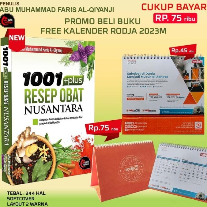 

Buku Abu Muhammad Rodja Bonus Kalender Meja Rodja Kualitas Premium